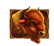 สล็อต Wild Bison Charge สัญลักษณ์รูป กระทิงป่า เป็นสัญลักษณ์ที่ให้รางวัลชนะเดิมพัน สูงอันดับ 1 ในเกม มีโอกาสมอบเงินรางวัล ให้แก่คุณสูงมากถึง 5 – 250 เท่า